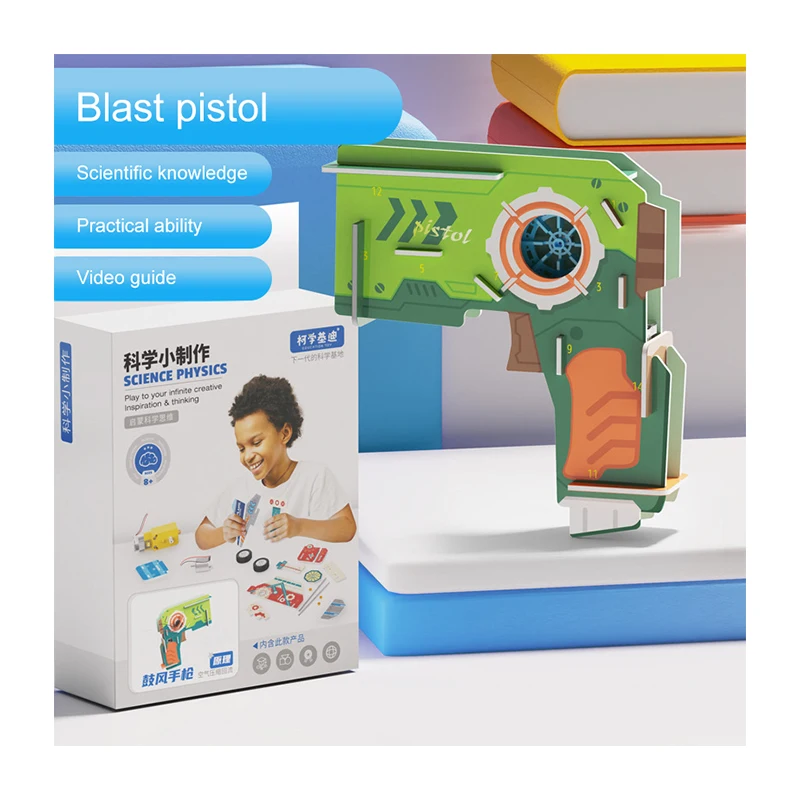 10 in 1 Steam Science Lab Kit Kids Diy Robot tech gizmo crafts diy creative study materials educational toys kids