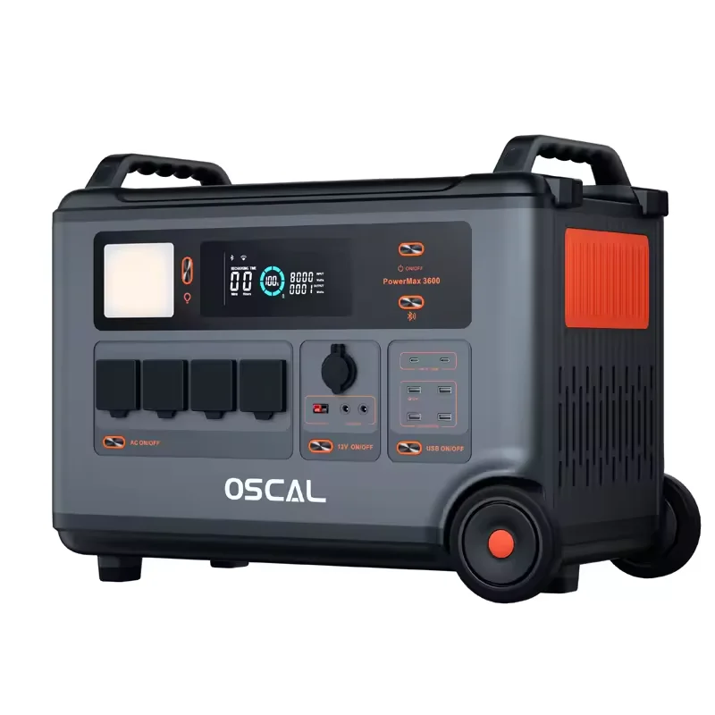 EU Stock Oscal Power max 3600W Portable Power Station LiFePO4 57600Wh 1600W EU US JP Warehouse Home Use Powerstation