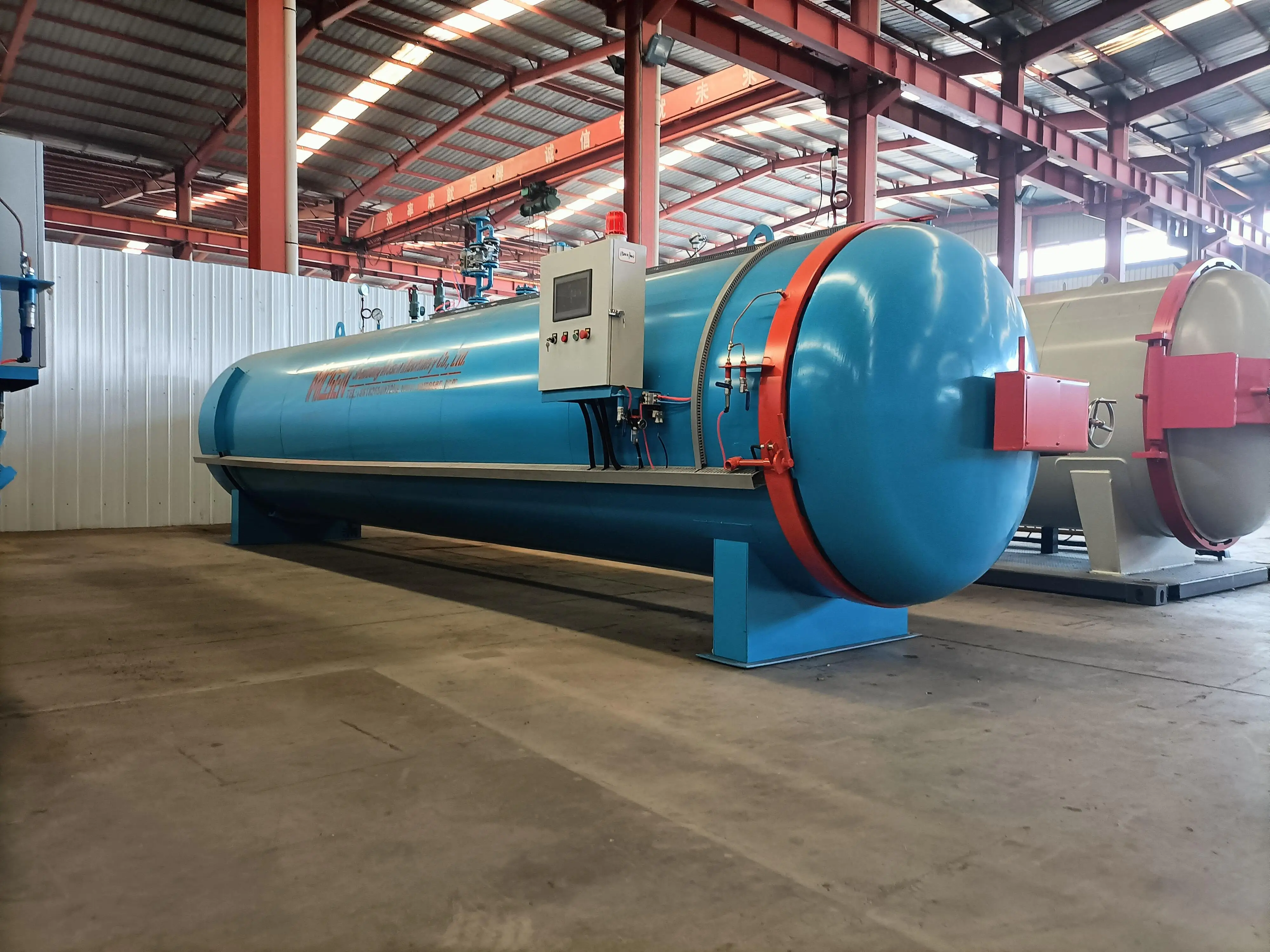 Электрический резиновый автоклав вулканизированный