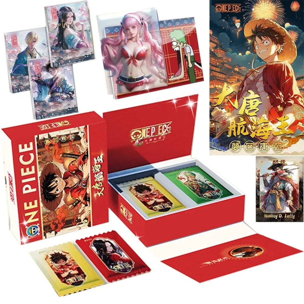 Wholesale One Pieces Collection Cards Booster Box Rare Anime Figure Zoro Shanks Luffy Game Trading Collectible Cards Toy Gifts