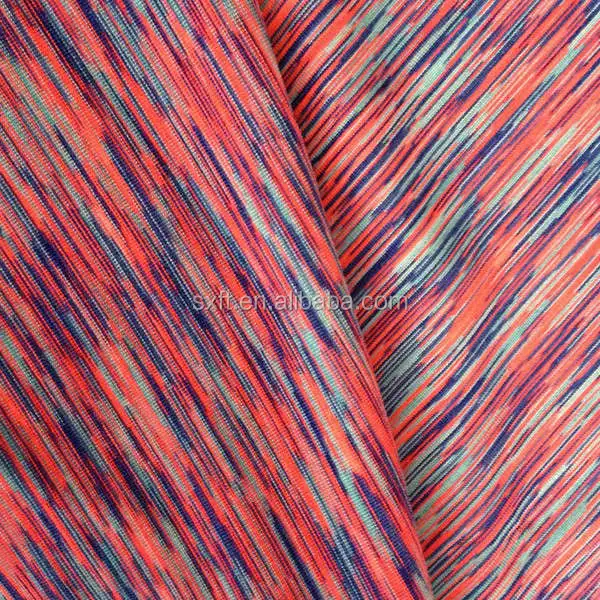 Трикотажная ткань с космической краской высокого качества из 85% полиэстера и 15% спандекса