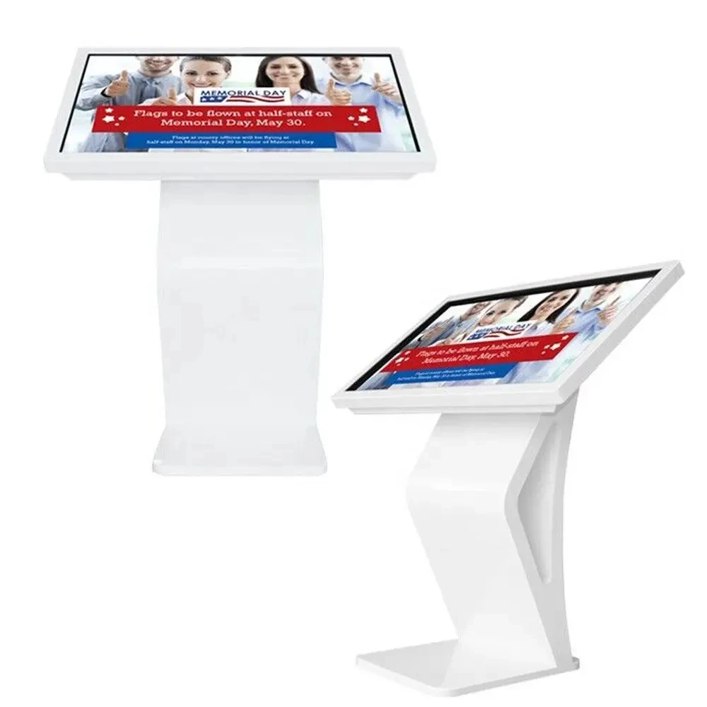 21.5in Android Digital Signage самообслуживание сенсорный экран горизонтальный все-в-одном аппарат для больничного банка лобби