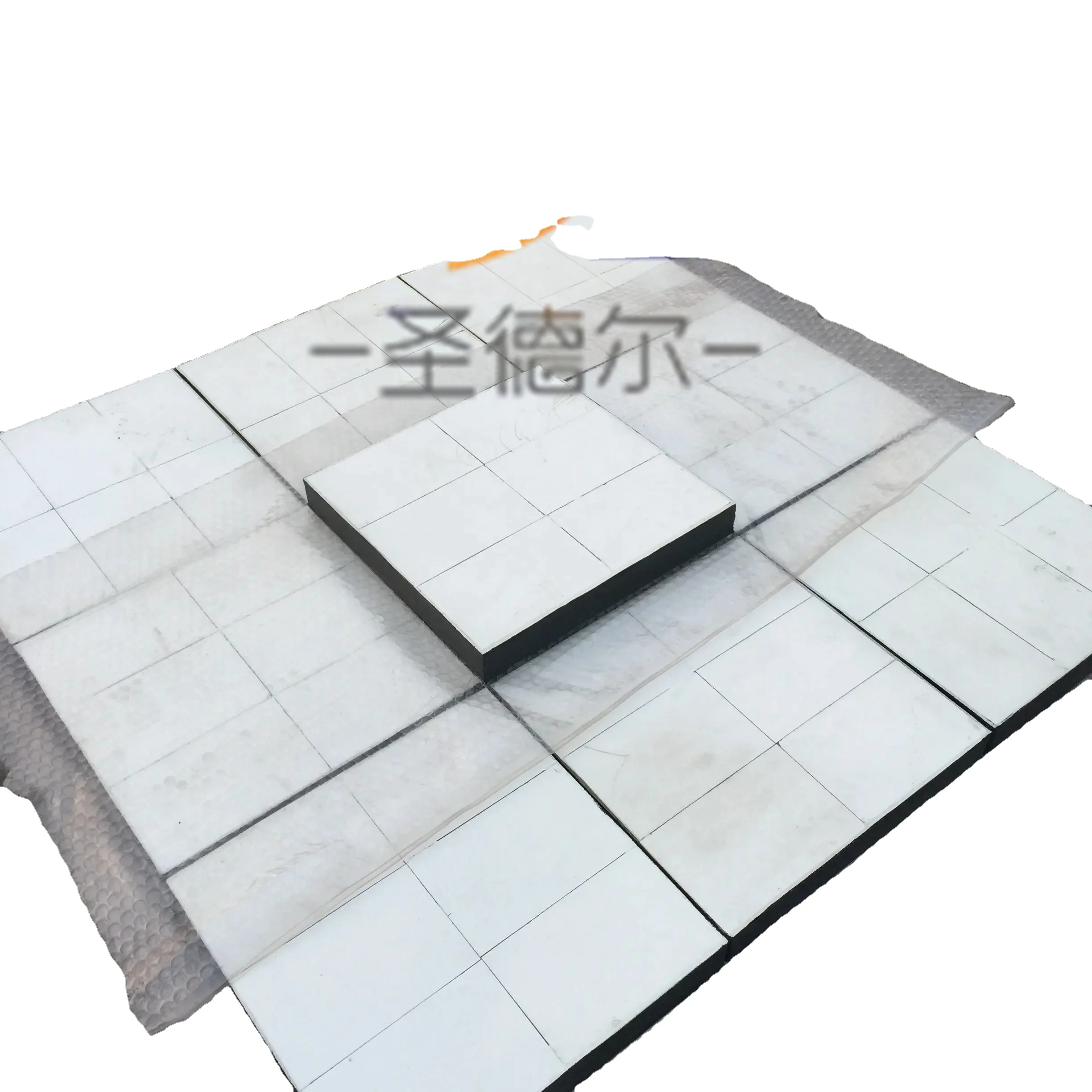 High quality and Corrosion Resistant 92% Alumina Ceramic Embedded Rubber Liner