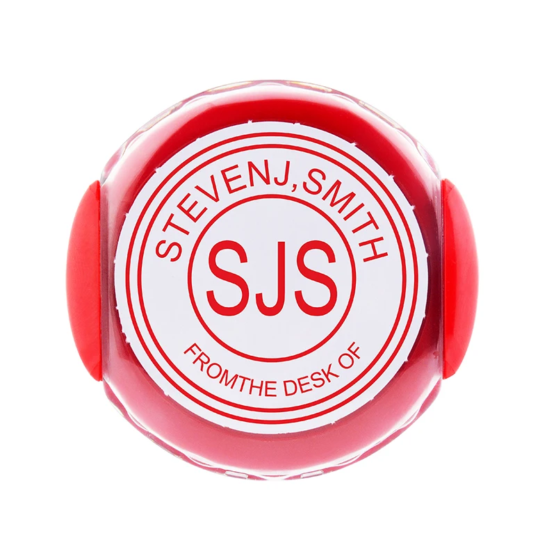 Round 40 mm  Self Inking Rubber Stamps