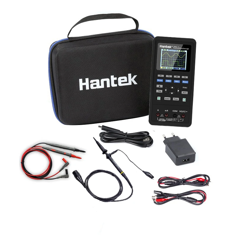 Hantek 2C42 Digital Oscilloscope Multimeter USB Portable 2 Channels 40MHz 250MSa/s Multifunction Tester