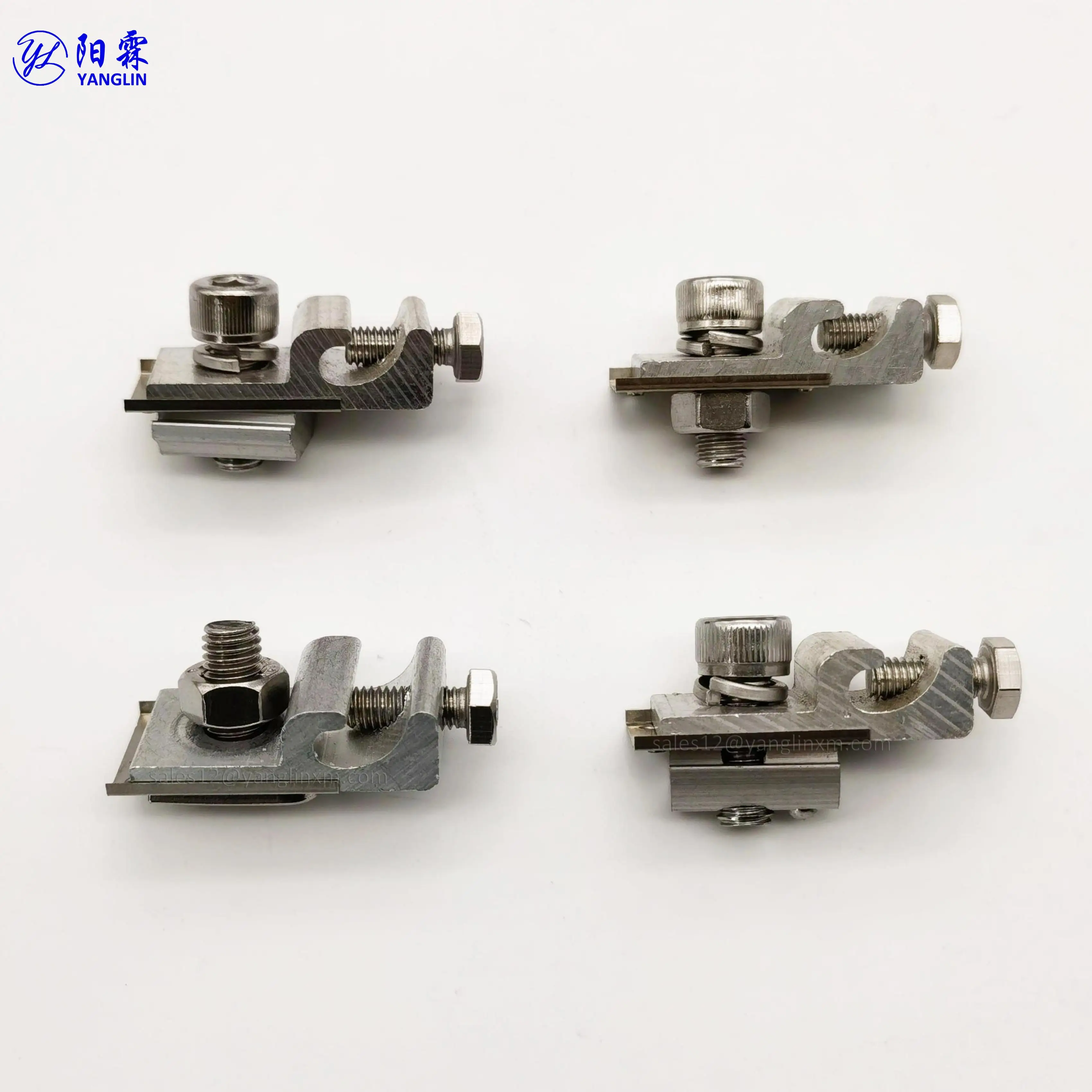 Solar PV roof systems grounding lug earthing clamps for lightning protection