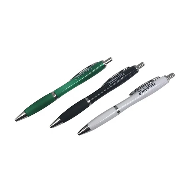 Cheap custom logo printed ballpen ballpoint pen plastic promotional gift pen