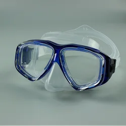 China best silicone snorkeling gear swimming diving mask for prescription lens