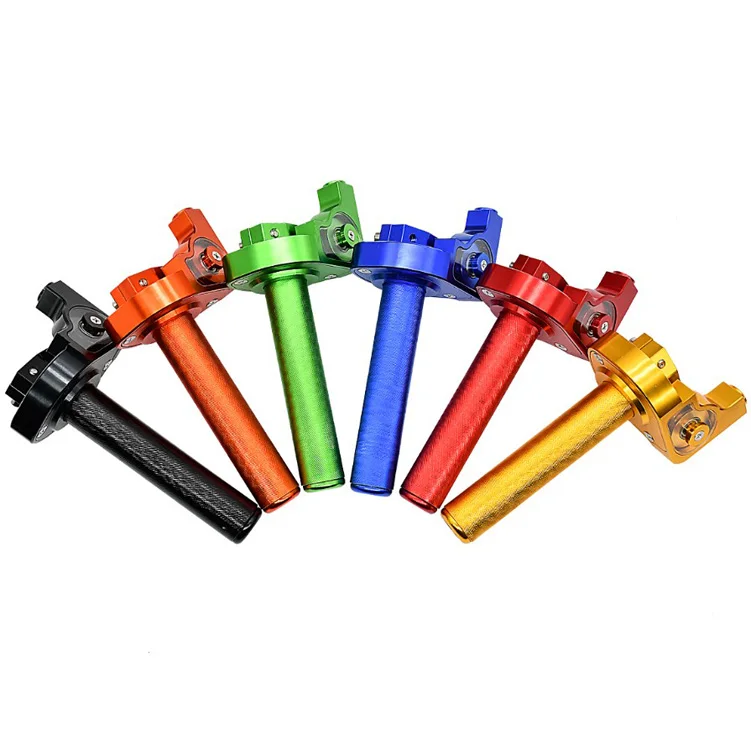 CNC Dirt Bike Motocross Motorcycle Handlebar Accelerator Throttle Grip Quick Twister With Cable For M4 M5 M6 M9 M10 M11 J5R