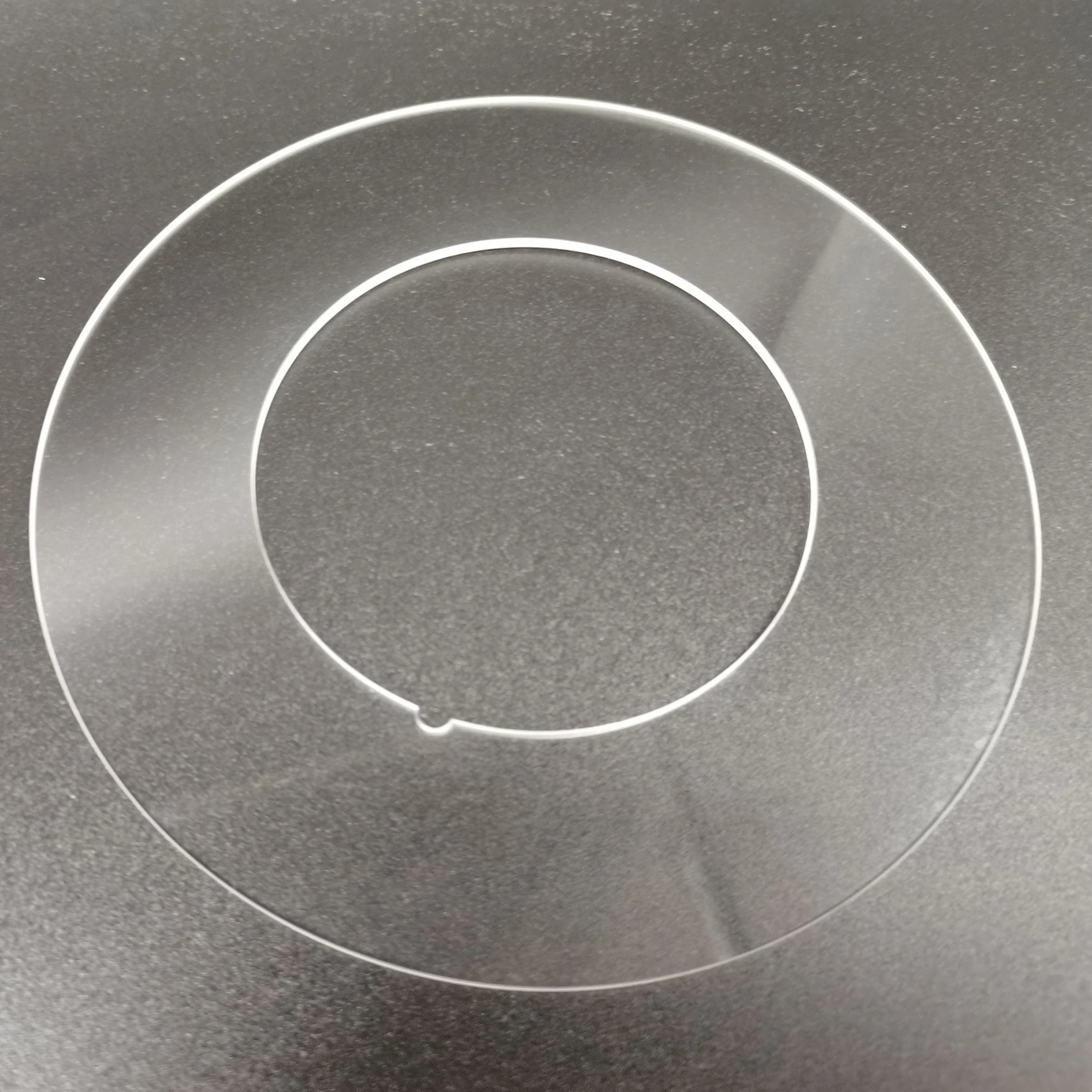 
China Factory Direct Sale Customized Optical Glass Sheet Glass Rings 