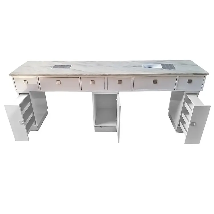 hot sell marble top salon nail manicure table