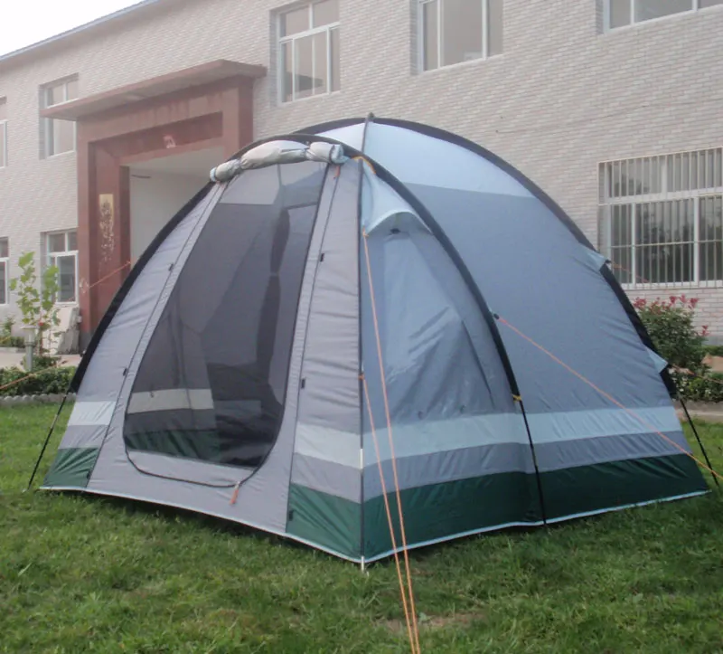 Wholesale canvas waterproof outdoor camping camouflage dining heavy duty tent