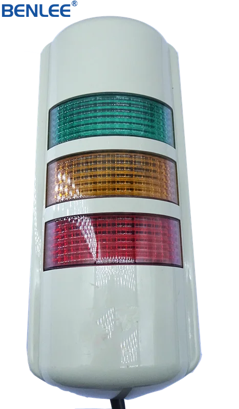 Benlee 24v red yellow green three colors Industrial Signal Tower Warming Lights Warming Lamp for CNC Machines