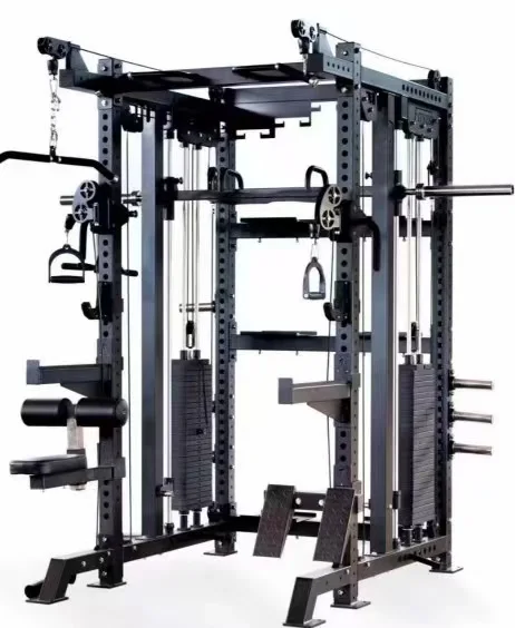 Bodybuilding equipment multi functional cross fit equipment weight lifting power rack