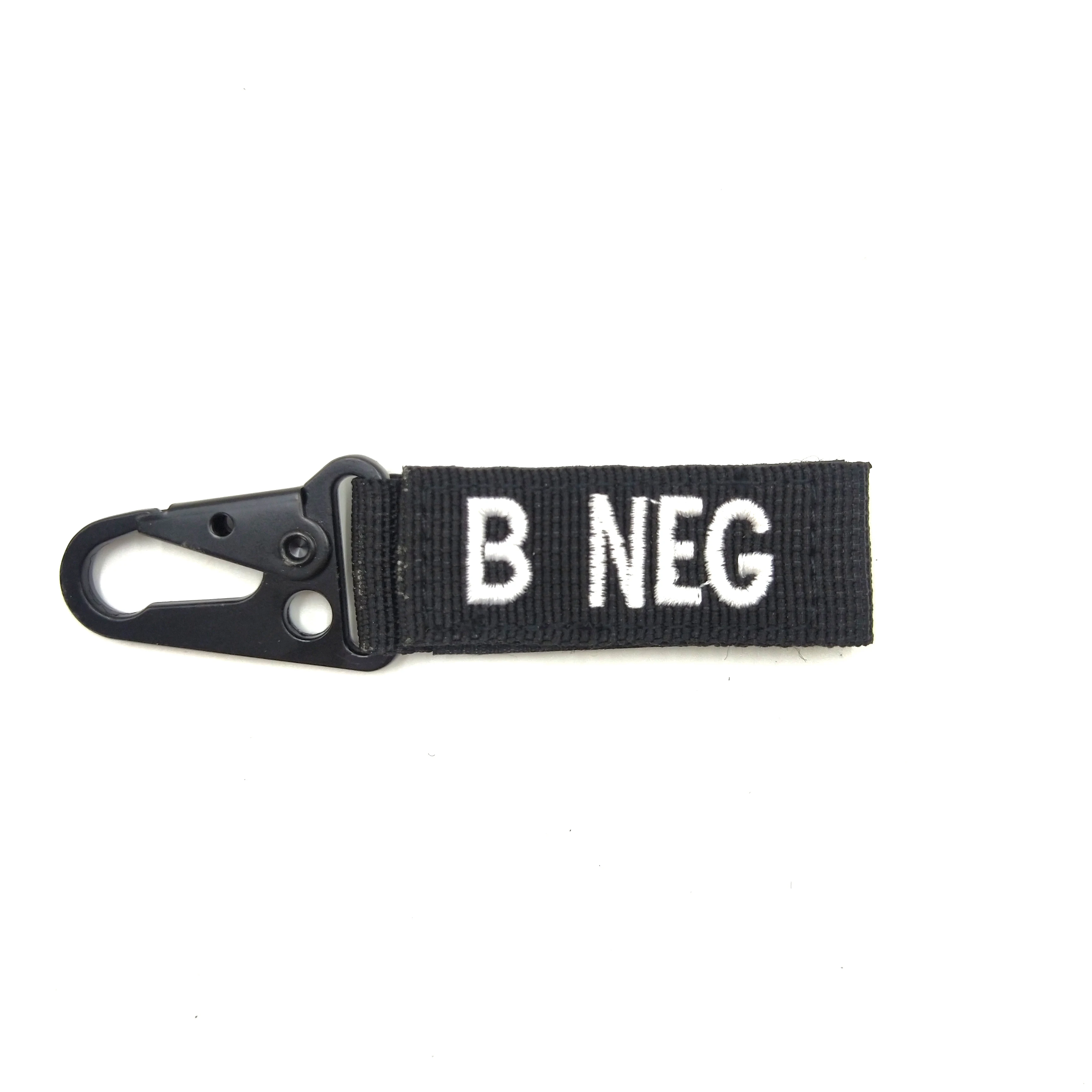 Wholesale Same As Amazon Webbing Metal Buckle Customized Nylon Webbing Products Keychain for Car