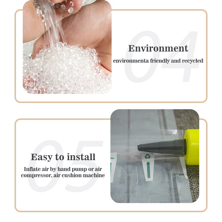 Hot Sale Tough Air Column Bag Packing Materials For Air Wine Cellphone Mobile Phone Mailing Protective