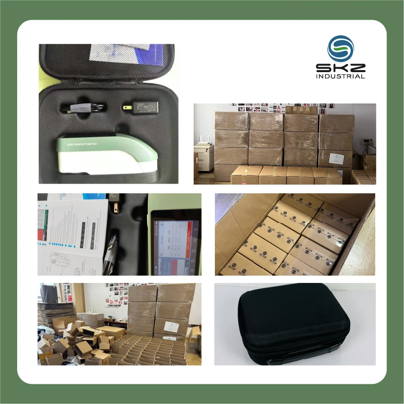 SKZ26 High-precision 4/8mm aperture Handheld Colorimeter/Portable Spectrophotometer