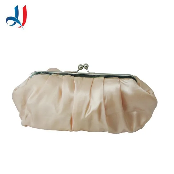 Newest Production Beautiful Clutch Satin Cloth Evening Bag for Lady