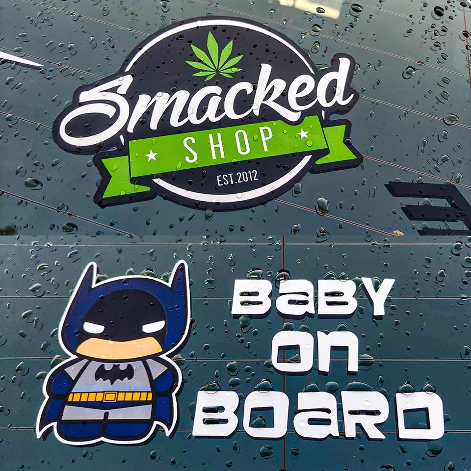Custom Weatherproof Die Cut Logo Window Sticker Lettering Decals New design Transfer Windshield Bumper Vinyl Car Sticker