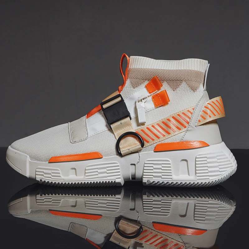 2019 New models hook loop high to help basketball shoes mesh breathable lightweight sneakers,wholesale sports shoes men