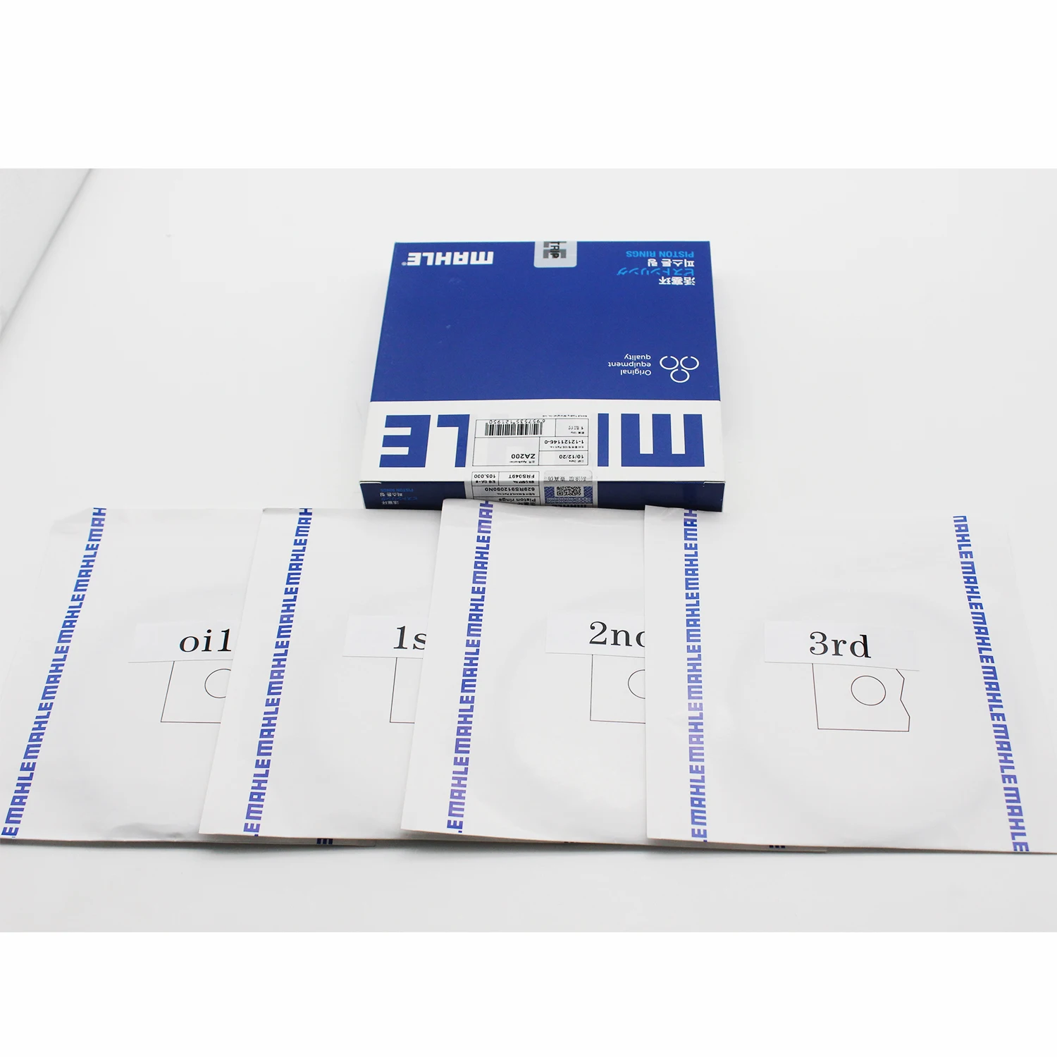 Manufacturer Original MAHLE  Diesel Engine 6BG1-4 1-12121146-0  Piston Ring For Excavator ISUZU ZAX200 Engine Parts