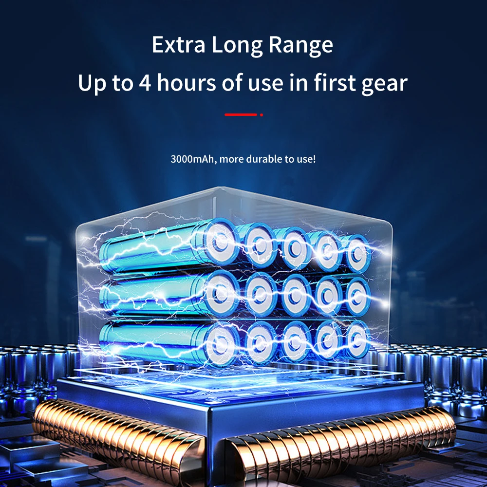 Powerful Blower with High Speed Duct Fan Low voltage violent hair dryer 130000 rpm high-speed brushless motor duct fan