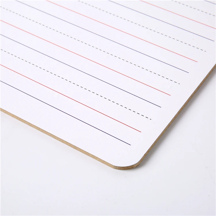 22x30cm Kids Portable Dry Erase Lapboard 2 Sided Blank Dry Erase Board Custom For Classroom