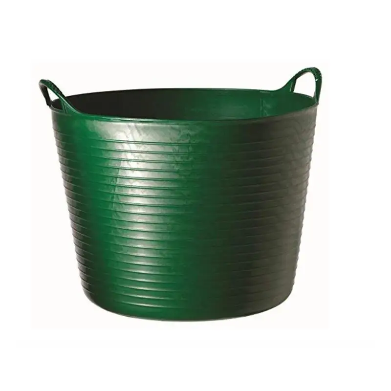 Factory wholesale custom soft collapsible cheap laundry plastic storage basket laundry bucket