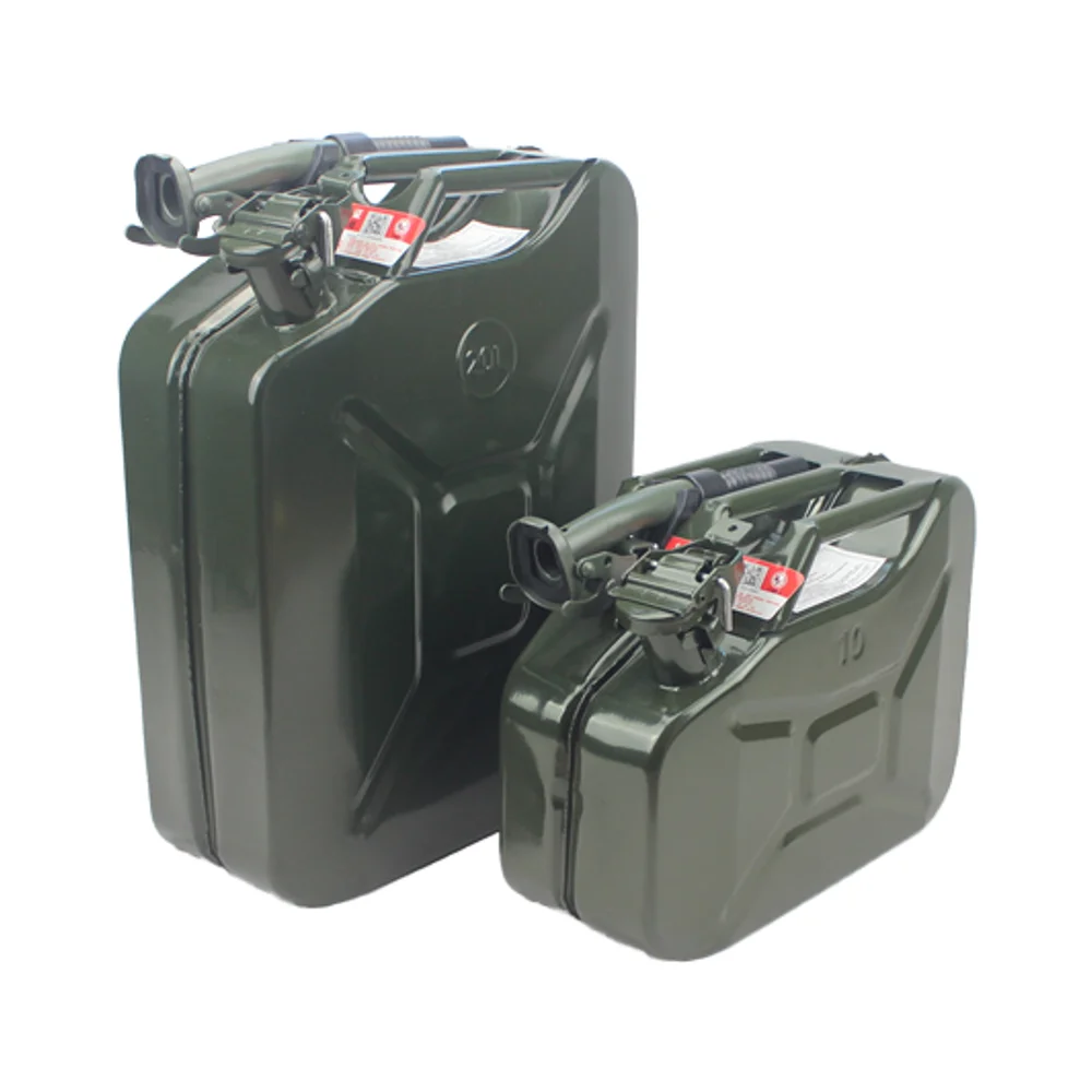 Adjustable & Secure Metal Jerry Can Holder for Petrol Gasoline Diesel-for Mounting