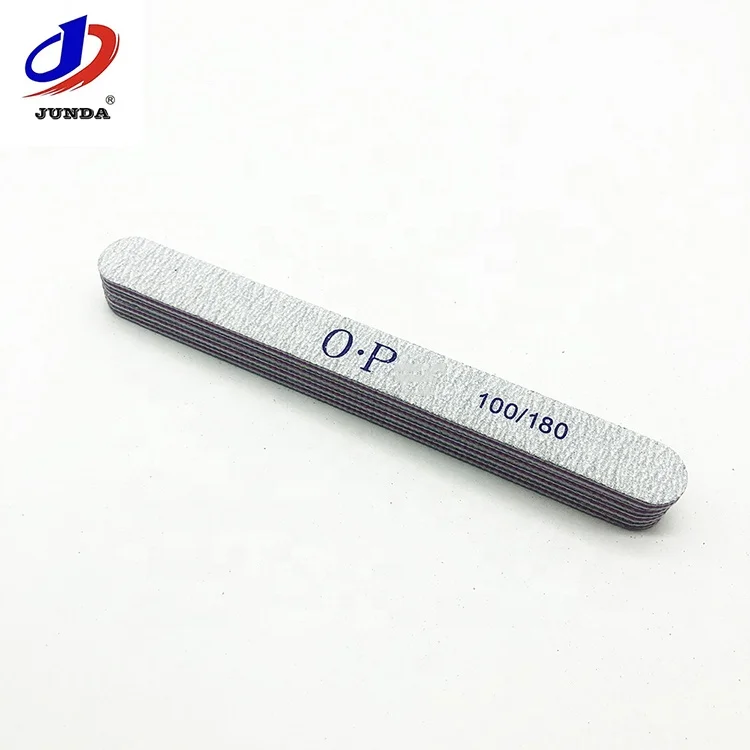 Professional Custom Printed Straight Zebra Nail File 100/180