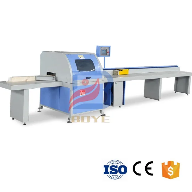 High accuracy wood cross cut saw machine