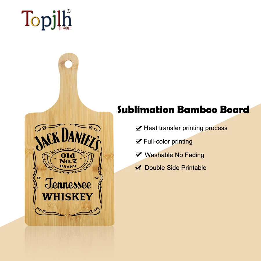 Topjlh Hot Selling Wooden Chopping Board with Handle Home Kitchen decorated luxury fruits Vegetables Cutting Use Boards