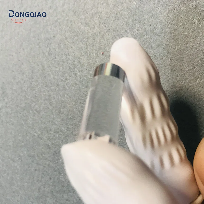 Оптический bk7 стеклянный плоский выпуклый цилиндрический объектив стержень цилиндрический объектив