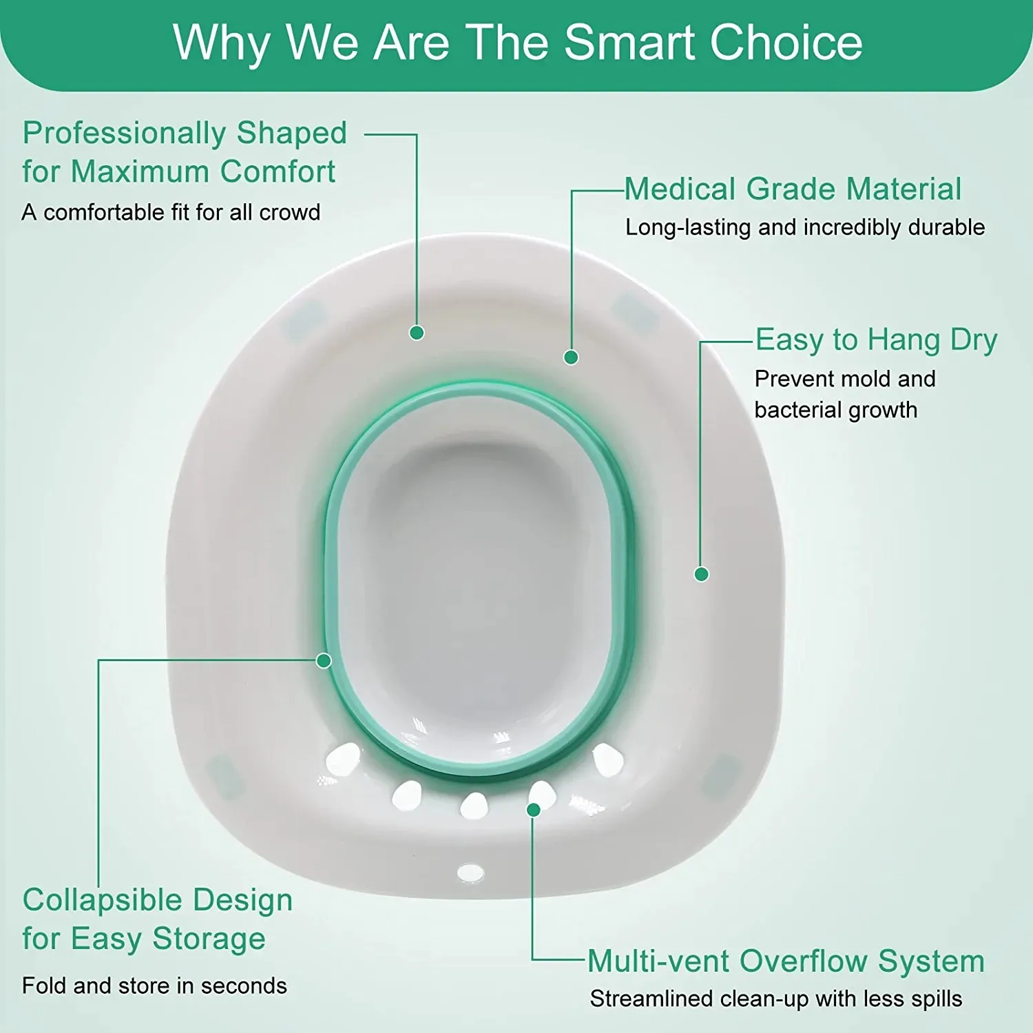 Wholesale sitz bath Yoni Steam Seat With Pump Portable Bidet Female Wash Vaginal Steam Pot Sitz Bath With Storage Bag