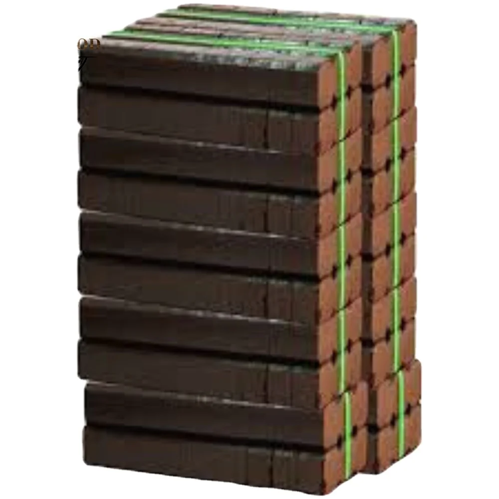 Optimum Quality Highly Effective Slow Burning Sole Fuel Peat Briquettes for Fire