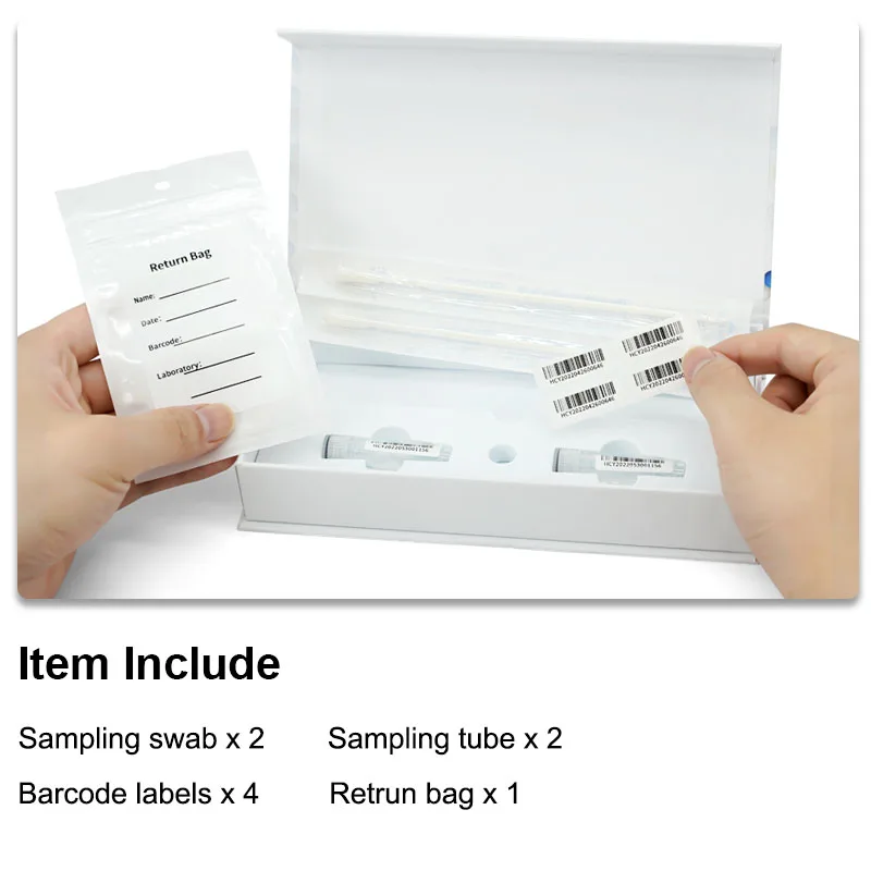 Human DNA Collection Tube DNA Test Kit To Do At Home Wholesale Human Paternity Ancestry DNA Test Kit