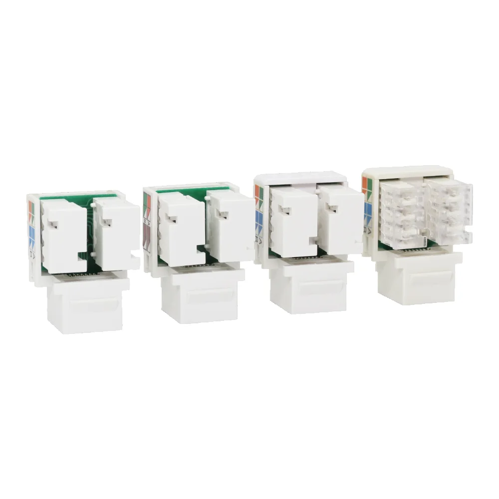 RJ45 UTP Cat5e 8P8C 90 градусов Keystone Jack DP-KJ-8002