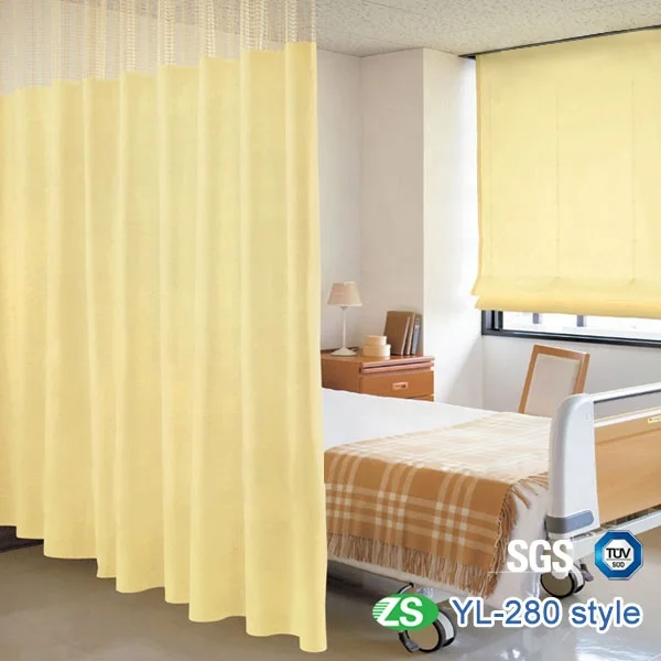 Thickened Flame Retardant Safety Medical Partition Hospital Cubical Curtain for Hospital