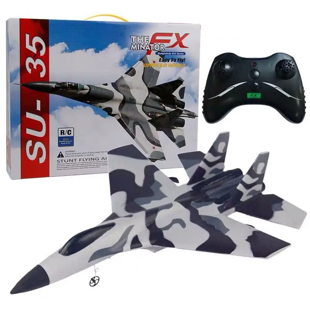Fx620 Remote Control Glider fixed wing Su-35 fighter 2.4GHz Remote Control Combat Aircraft Toy with 2 Modes Airplane