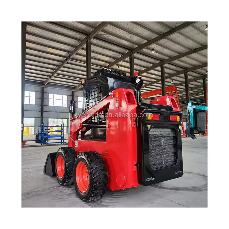 All-terrain loader/four-wheel steering skid steer loader/multi-purpose crawler skid steer loader