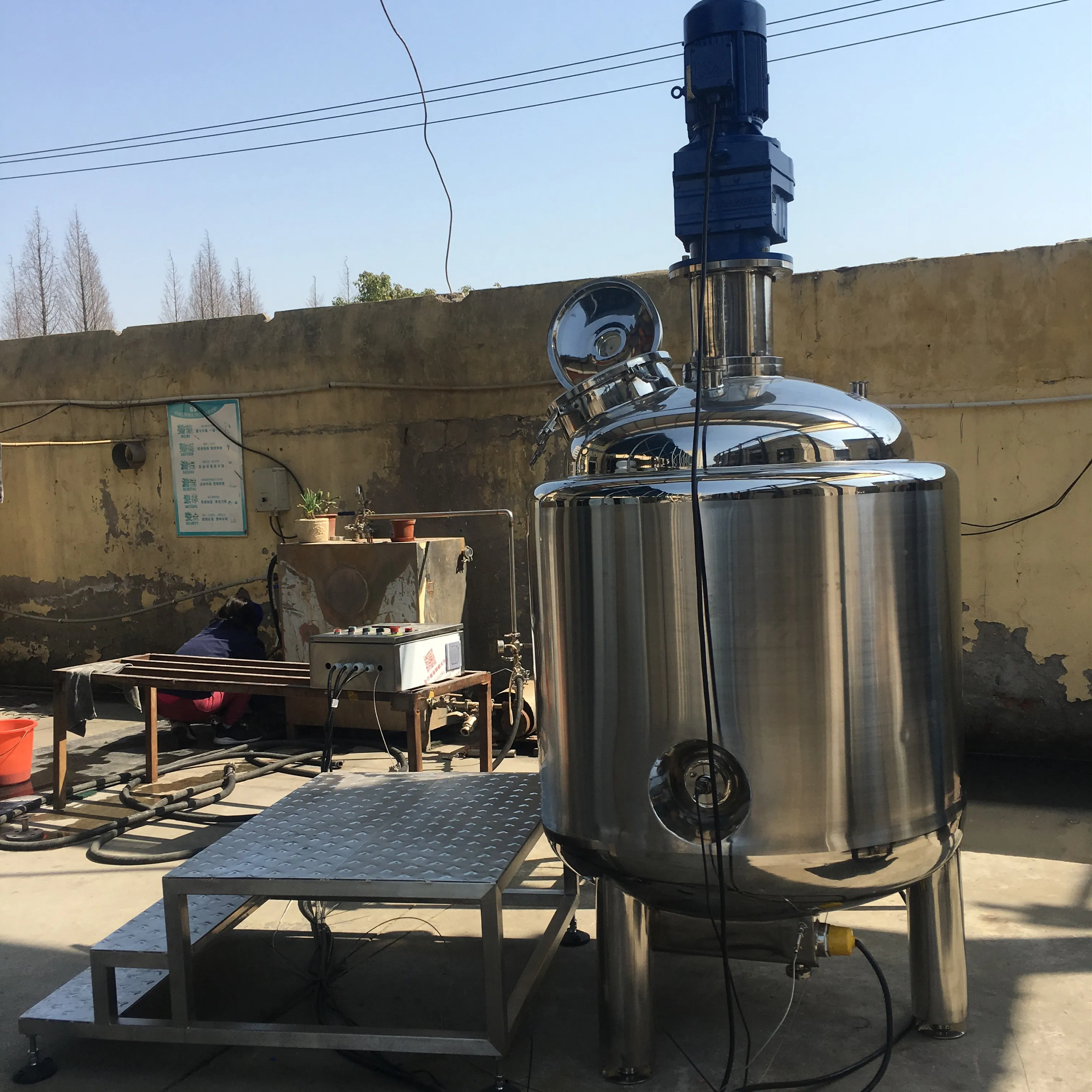 Honey Mixing Tank