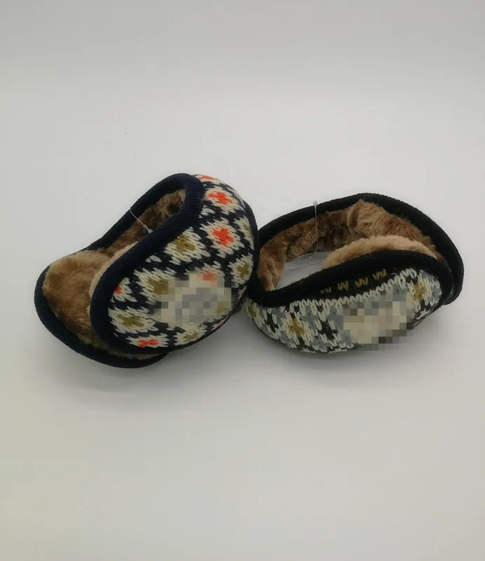 Модные персонажи 100% акриловые жаккардовые Новые Теплые U-образные Наушники унисекс осень и зима