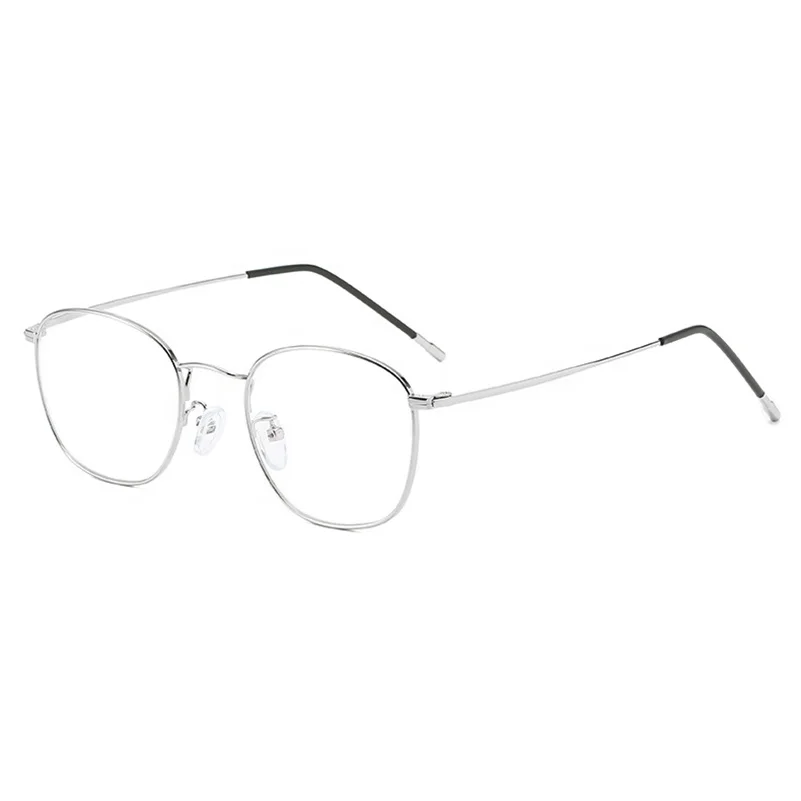 Cheap Anti Blu Ray Glasses Flat Mirror All Match Female Student Studying Computer Glasses