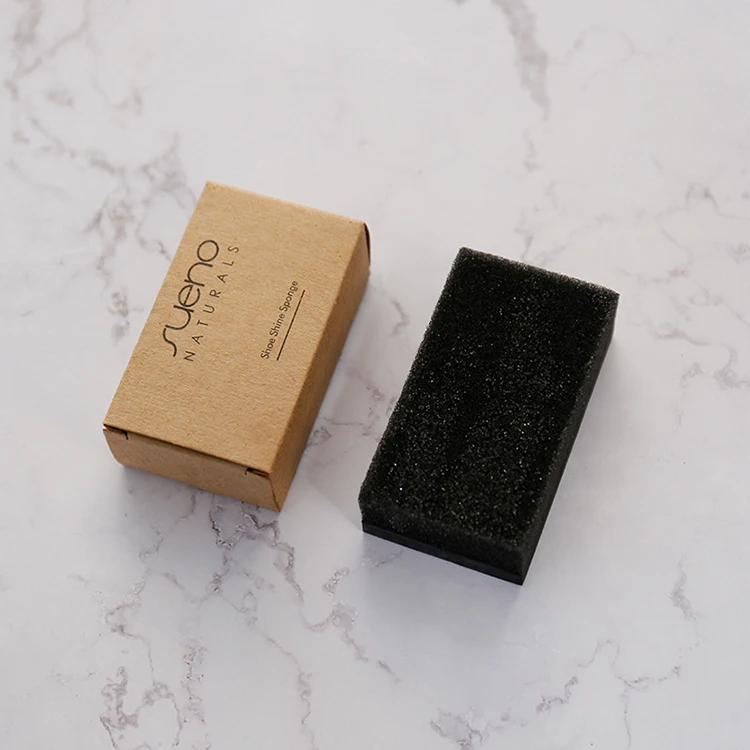 UG Simple Design Hotel Bathroom Supplies Leather Care Cleaner Wholesale Cheap Disposable Shoe Shine Sponge Instant Shoe Shine