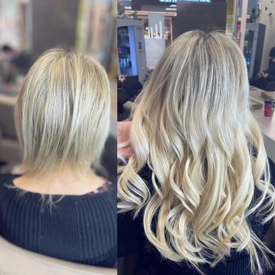 Wholesale 100% Human Clip ins Hair Extension Seamless Double Drawn Clip In Human Hair Straight Remy Clip In Hair Extension