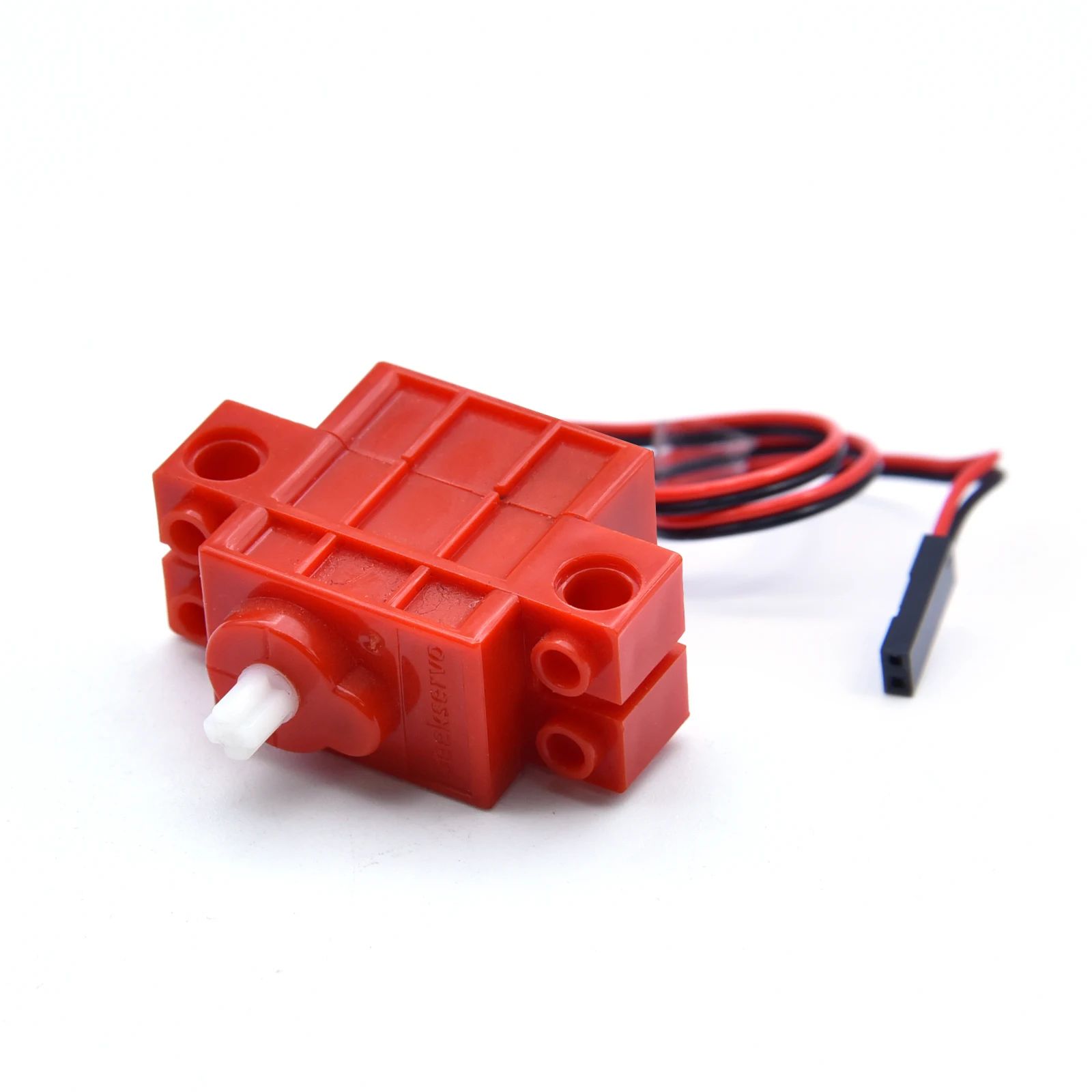 Geekservo Red Servo Motor For Arduino For Microbit For Raspberry Pi Smart Car Robot Servo Motor Compatible With Lego