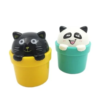 pp cosmetic containers cute animal carton baby care cream jar 20ml 25ml 30ml