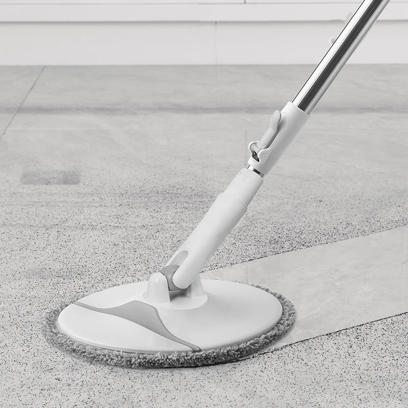 Jesun 2025 Clean Water Spin Mop and Bucket set Hands Free Self-Cleaning Floor Cleaning Swivel Mop Cleaner