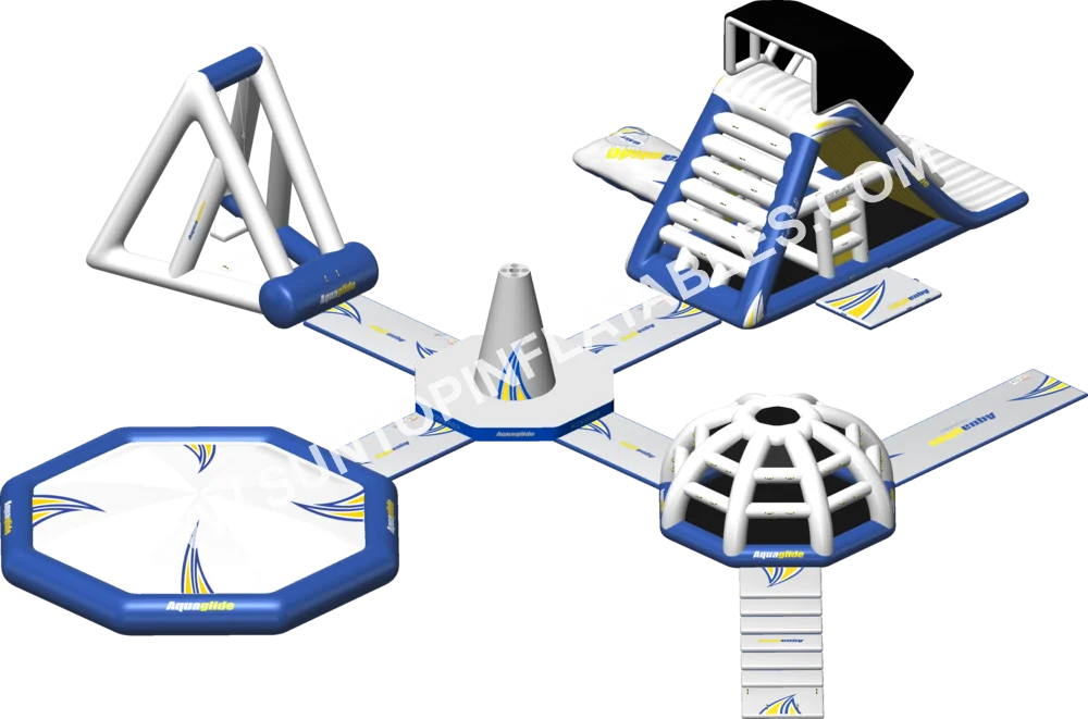 Customized High Quality Inflatable Floating Water Park,Aquatic Sport Platform For Adult