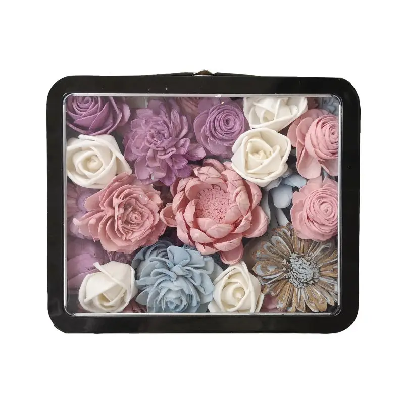 
50 Pack of Sola Wood Flower Mix For Home Decor/Reed Diffuser 